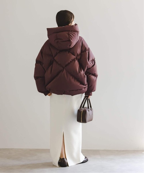 DUNO（デュノ）の「《追加3・NOBLE別注》DUNO/デュノ PEGGIE(ペギー)（ダウンジャケット/コート・レディース・ブラウン・MEDIUM/SMALL）」の13枚目の写真