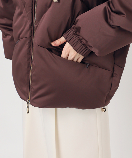 DUNO（デュノ）の「《追加3・NOBLE別注》DUNO/デュノ PEGGIE(ペギー)（ダウンジャケット/コート・レディース・ブラウン・MEDIUM/SMALL）」の19枚目の写真