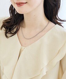 coen（コーエン）の「カワリチェーンショートネックレス（ネックレス）」
