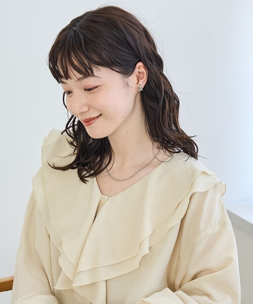 coen（コーエン）の「カワリチェーンショートネックレス（ネックレス・レディース・ゴールド/シルバー・FREE）」の3枚目の写真