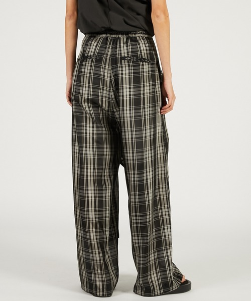 PRANK PROJECT（プランクプロジェクト）の「【Pre-Order】ウェーブドレープパンツ / Wave Drape Pants（その他パンツ・レディース・ブラック/マルチ/ベージュ・36/38）」の9枚目の写真