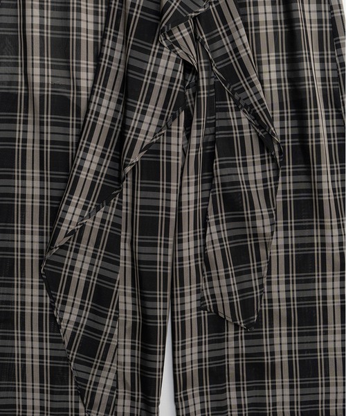 PRANK PROJECT（プランクプロジェクト）の「【Pre-Order】ウェーブドレープパンツ / Wave Drape Pants（その他パンツ・レディース・ブラック/マルチ/ベージュ・36/38）」の18枚目の写真