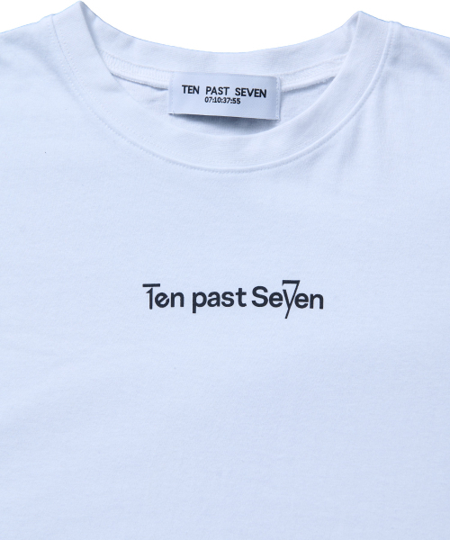 TEN PAST SEVEN（テン ファスト セブン）の「ベーシックロゴ半袖Tシャツ - ホワイト（Tシャツ/カットソー・メンズ・その他・SMALL/MEDIUM/LARGE）」の5枚目の写真