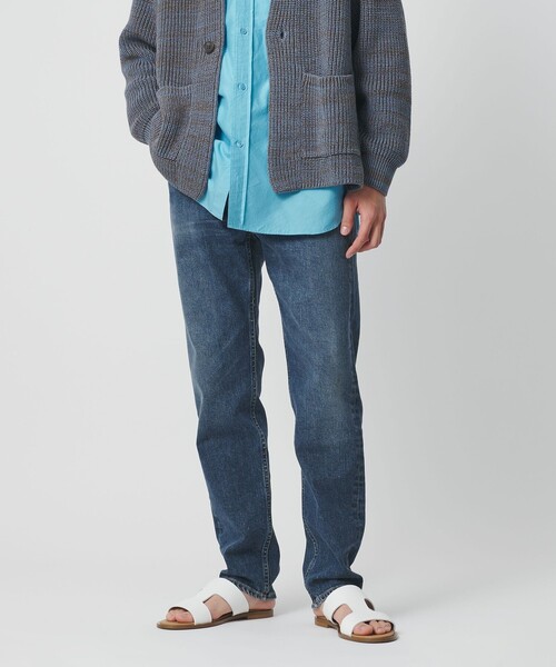 UNITED ARROWS（ユナイテッドアローズ）の「カイハラデニム スリムテーパード 5ポケット（デニムパンツ・メンズ・ライトブルー・M/S/L/XL）」の2枚目の写真