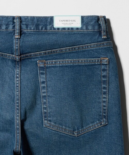 UNITED ARROWS（ユナイテッドアローズ）の「カイハラデニム スリムテーパード 5ポケット（デニムパンツ・メンズ・ライトブルー・M/S/L/XL）」の12枚目の写真