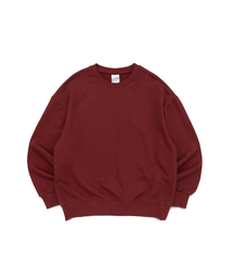 BECANVAS（ビキャンバス）の「BECANVAS OVERFIT MTM (BURGUNDY)（スウェット）」