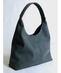 meetmetmeet（ミートメットミート）の「figure suede navy（ショルダーバッグ）」