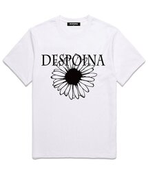 OUSE（オウズ）の「Flower Print Short Sleeve T-Shirt (DPTS001) White/Black（Tシャツ/カットソー・メンズ）」