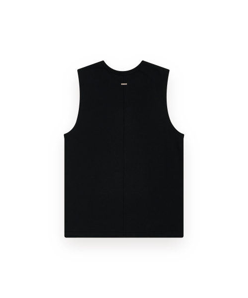 R-4(アールフォー)の「R-0055 / 25 SS - SOUVENIR SLEEVELESS(Tシャツ/カットソー・メンズ・ブラック・MEDIUM/LARGE)」の2枚目の写真