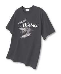 ファームツリーサーフィン オーバーサイズ 半袖Tシャツ ダークグレー
