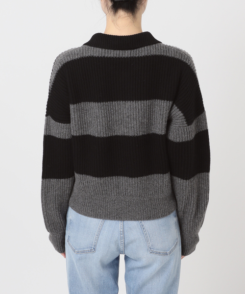 Spick & Span（スピックアンドスパン）の「ラガーボーダーニットカーディガン（カーディガン/ボレロ・レディース・その他1/その他4・FREE）」の7枚目の写真