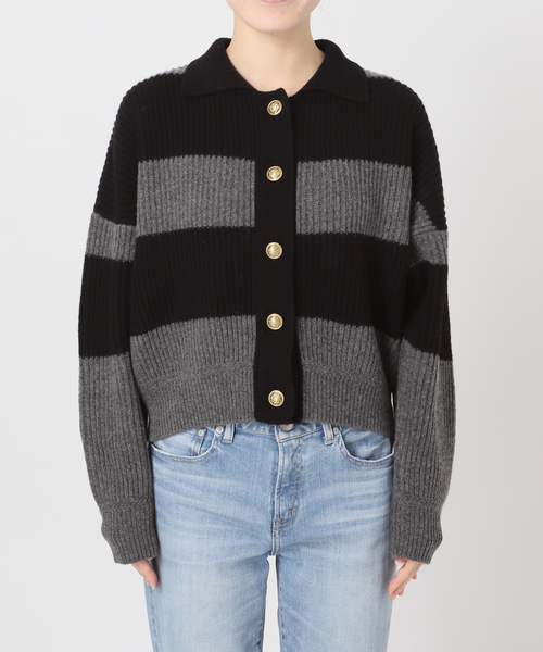 Spick & Span（スピックアンドスパン）の「ラガーボーダーニットカーディガン（カーディガン/ボレロ・レディース・その他1/その他4・FREE）」の12枚目の写真