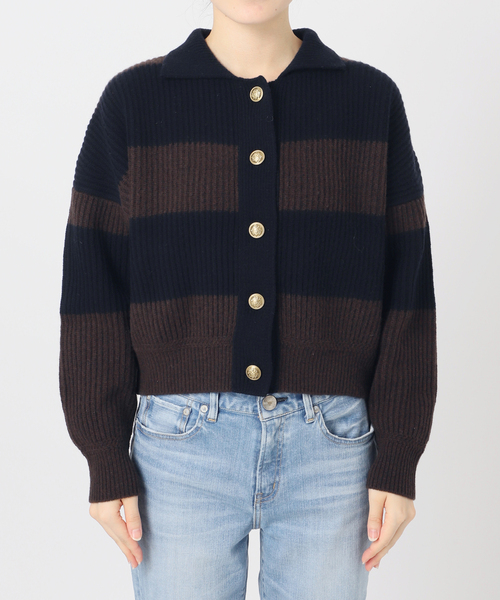 Spick & Span（スピックアンドスパン）の「ラガーボーダーニットカーディガン（カーディガン/ボレロ・レディース・その他1/その他4・FREE）」の14枚目の写真