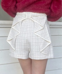 バックリボンショートパンツ