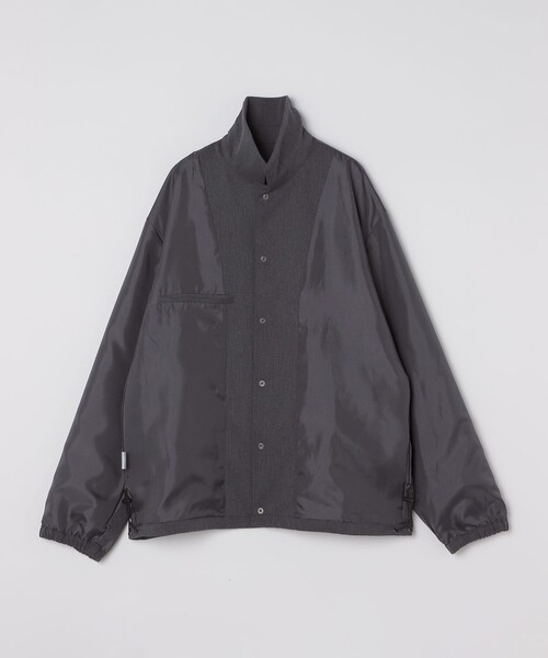 City Ambient Products(シティアンビエントプロダクツ)の「City Ambient Products: ポリエステル ウール コーチ ジャケット(テーラードジャケット・メンズ・ダークグレー/ブラック・SMALL/MEDIUM/LARGE)」の10枚目の写真