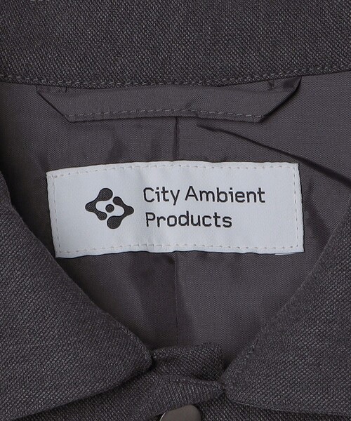 City Ambient Products(シティアンビエントプロダクツ)の「City Ambient Products: ポリエステル ウール コーチ ジャケット(テーラードジャケット・メンズ・ダークグレー/ブラック・SMALL/MEDIUM/LARGE)」の12枚目の写真