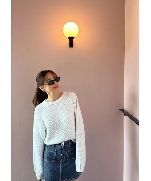 LUDICRUM(ルーディクルム)の「LD Back fringe denim skirt(デニムスカート・レディース・ブラック/ブルー・XS/S/M)」の12枚目の写真