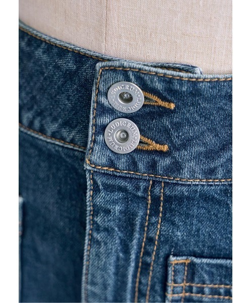 LUDICRUM(ルーディクルム)の「LD Back fringe denim skirt(デニムスカート・レディース・ブラック/ブルー・XS/S/M)」の18枚目の写真