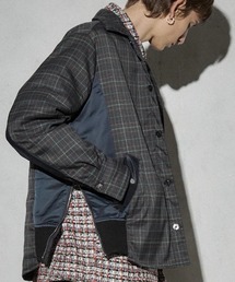 Maison ULA（メゾンウラ）の「Maison ULA/メゾン ウラ/チェックキルテッドブルゾン（ブルゾン）」