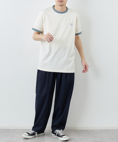 聯名重點標誌刺繡 滾邊T恤