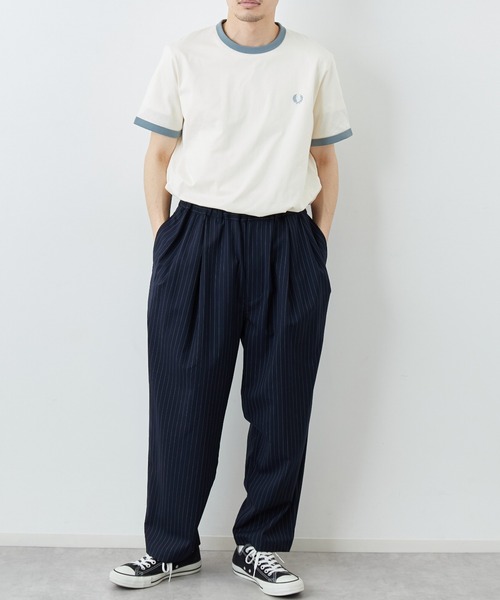 聯名重點標誌刺繡 滾邊T恤