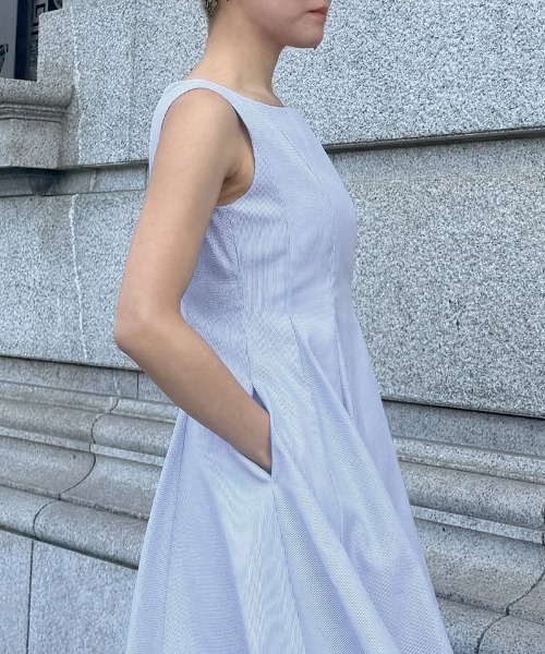 JENNE(ジェンヌ)の「ストライプマリンワンピース(eco素材)(ワンピース・レディース・ブルー/グリーン/ネイビー・X-LARGE/LARGE/MEDIUM/SMALL)」の11枚目の写真