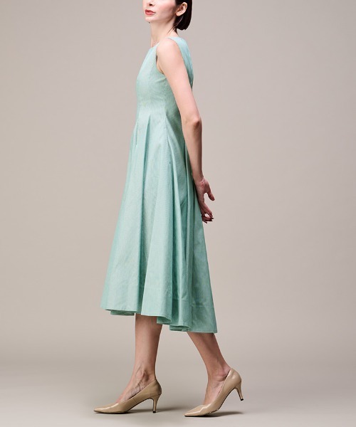 JENNE(ジェンヌ)の「ストライプマリンワンピース(eco素材)(ワンピース・レディース・ブルー/グリーン/ネイビー・X-LARGE/LARGE/MEDIUM/SMALL)」の22枚目の写真
