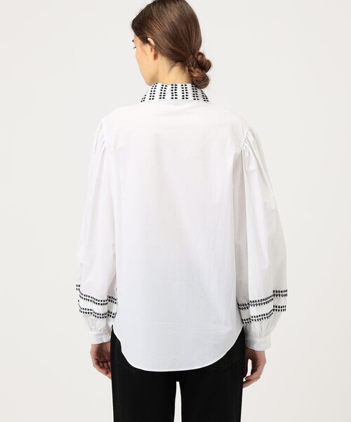 jupe by jackie(ジュップバイジャッキー)の「Jupe by Jackie GARCI シャツ(シャツ/ブラウス・レディース・ホワイト系その他・S)」の5枚目の写真