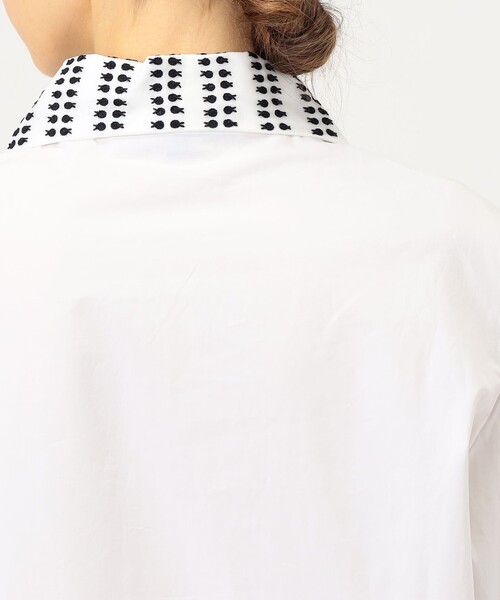 jupe by jackie(ジュップバイジャッキー)の「Jupe by Jackie GARCI シャツ(シャツ/ブラウス・レディース・ホワイト系その他・S)」の7枚目の写真