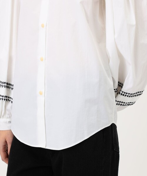 jupe by jackie(ジュップバイジャッキー)の「Jupe by Jackie GARCI シャツ(シャツ/ブラウス・レディース・ホワイト系その他・S)」の9枚目の写真