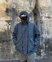 PEACEOFMIND（ピースオブマインド）の「ナイロンダブルジッパーパディングジャケット（ディープグリーン）（ナイロンジャケット）」