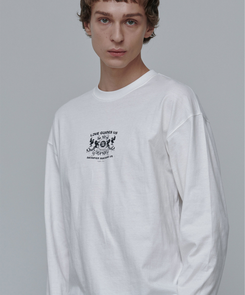 ANYTIME LOREAK(エニタイムロレーク)の「ROSE DYEING LONG SLEEVE-WHITE(Tシャツ/カットソー・レディース・その他・LARGE/MEDIUM)」の3枚目の写真