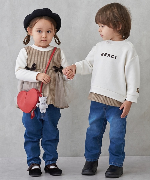 セール】【リンク】チェックドッキングチュニック（チュニック