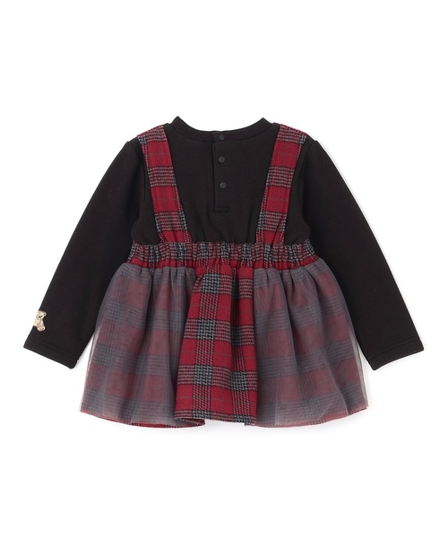 セール】【リンク】チェックドッキングチュニック（チュニック