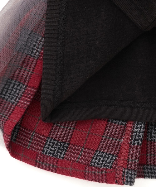 セール】【リンク】チェックドッキングチュニック（チュニック