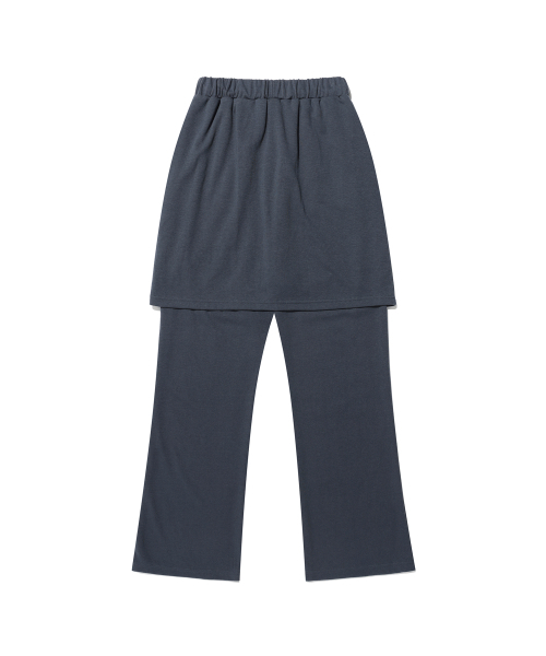 NICE GHOST CLUB(ナイスゴーストクラブ)の「LOGO SWEAT LAYERED PANTS_NAVY(NG2DFUPA91A)(その他パンツ・レディース・ネイビー・FREE)」の2枚目の写真