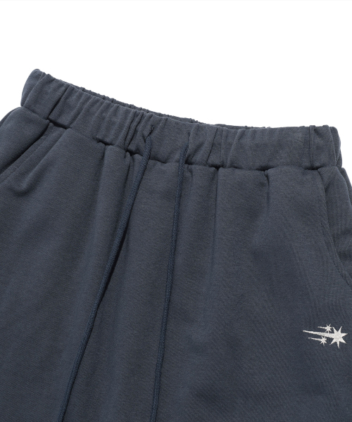 NICE GHOST CLUB(ナイスゴーストクラブ)の「LOGO SWEAT LAYERED PANTS_NAVY(NG2DFUPA91A)(その他パンツ・レディース・ネイビー・FREE)」の3枚目の写真