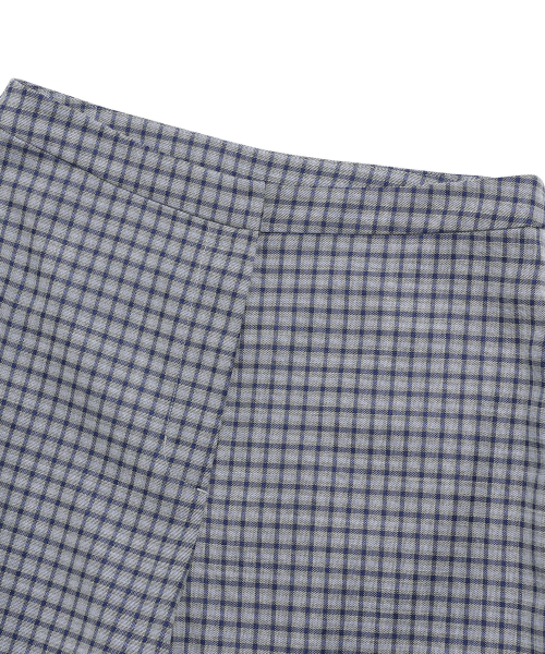 NICE GHOST CLUB(ナイスゴーストクラブ)の「FFATS CHECK BALLOON LAYERED SKIRT PANTS_SKYBLUE(NG2FSUPA90A)(その他パンツ・レディース・スカイブルー・S/M)」の5枚目の写真
