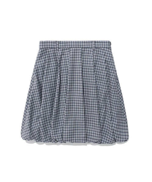 NICE GHOST CLUB（ナイスゴーストクラブ）の「FFATS CHECK BALLOON LAYERED SKIRT PANTS_SKYBLUE(NG2FSUPA90A)（その他パンツ・レディース・スカイブルー・S/M）」の7枚目の写真