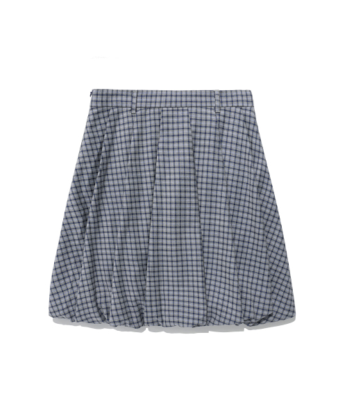 NICE GHOST CLUB（ナイスゴーストクラブ）の「FFATS CHECK BALLOON LAYERED SKIRT PANTS_SKYBLUE(NG2FSUPA90A)（その他パンツ・レディース・スカイブルー・S/M）」の8枚目の写真