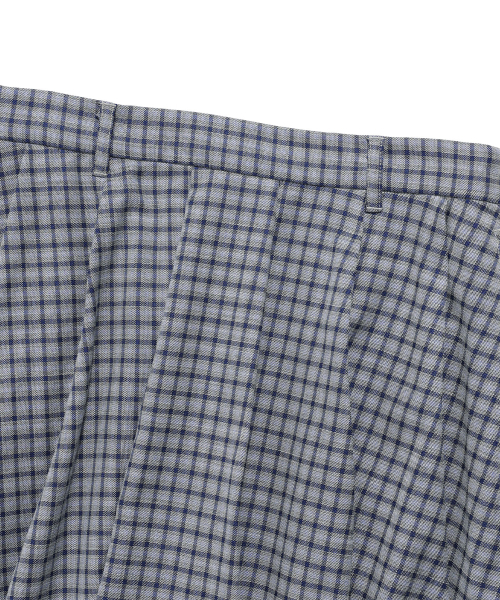 NICE GHOST CLUB(ナイスゴーストクラブ)の「FFATS CHECK BALLOON LAYERED SKIRT PANTS_SKYBLUE(NG2FSUPA90A)(その他パンツ・レディース・スカイブルー・S/M)」の9枚目の写真