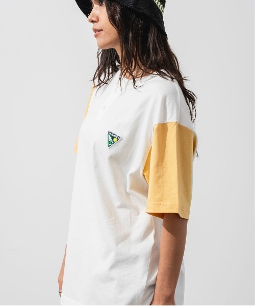 OFFSHORE(オフショア)の「HENLEYNECK BASEBALL TEE(Tシャツ/カットソー・メンズ・ホワイト×ブラック/ホワイト系その他・M/S/XL/L)」の11枚目の写真
