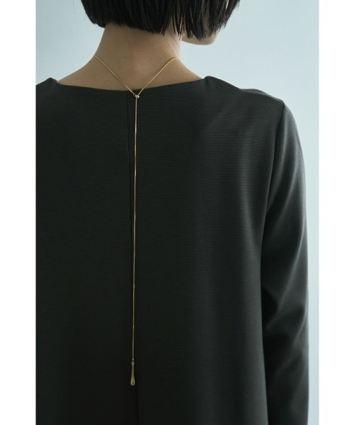 marjour（マージュール）の「NUANCE BAR SLIDER NECKLACE（ネックレス・レディース・シルバー/ゴールド・FREE）」の13枚目の写真