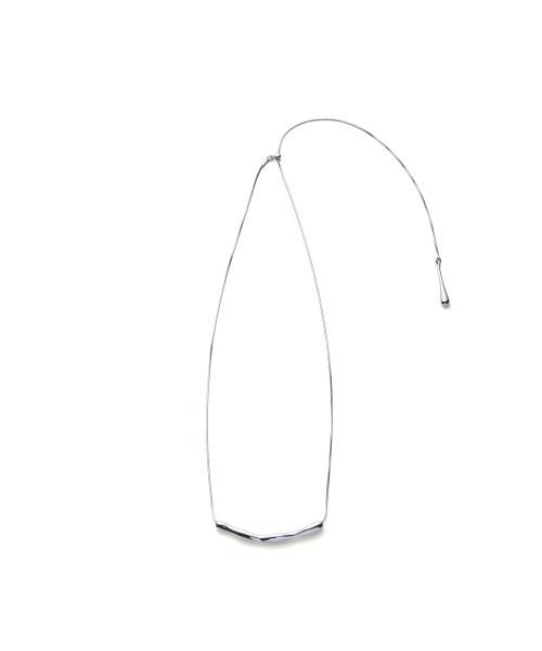 marjour（マージュール）の「NUANCE BAR SLIDER NECKLACE（ネックレス・レディース・シルバー/ゴールド・FREE）」の8枚目の写真