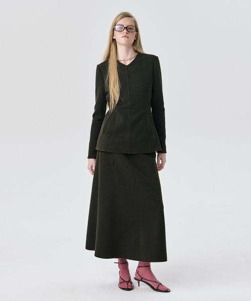 WNDERKAMMER（ブンダーカンマー）の「ラウンドポケットトップ_ブラウン（シャツ/ブラウス・レディース・その他・S/M）」の4枚目の写真