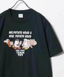 2026SS Disney/ディズニー ミッキー/ベイマックス/トイ・ストーリー/リロアンドスティッチ キャラクタープリント 半袖Tシャツ レディース メンズ