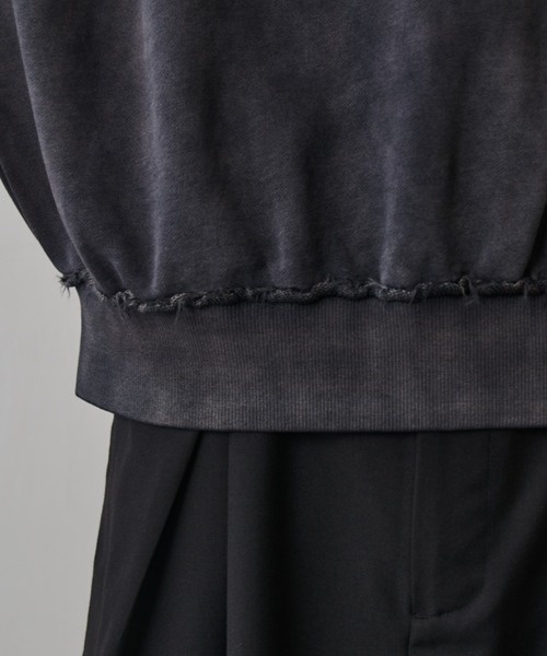 Lui's（ルイス）の「GOATクルーネックスウェット（スウェット・メンズ・ブラック/グレー・S/M）」の19枚目の写真