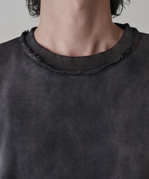 Lui's（ルイス）の「GOATクルーネックスウェット（スウェット・メンズ・ブラック/グレー・S/M）」の17枚目の写真