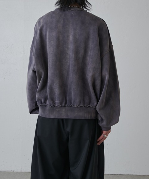 Lui's（ルイス）の「GOATクルーネックスウェット（スウェット・メンズ・ブラック/グレー・S/M）」の21枚目の写真