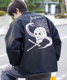 THRIFTY LOOK / スリフティールック SNAKE & SKULL SOUVENIR JACKET スネーク スカル 刺繍 スーベニアジャケット